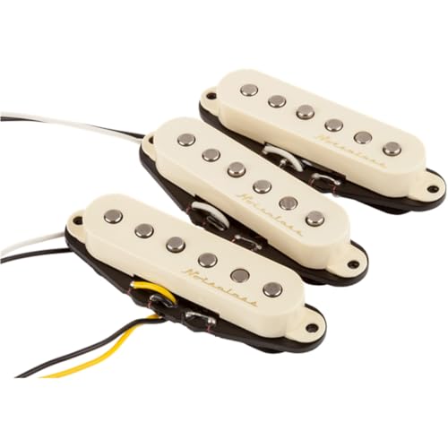Fender Vintage Stratocaster Rauschfreies Mikrofon-Set, 3er-Pack, Weiß