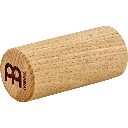 Meinl Percussion Round Wood Shaker - Laut - Musikinstrument mit lautem Sound - Eichenholz, Natur (SH59)