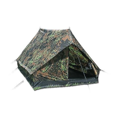 Mil-Tech Unisex – Erwachsene Mini Pack Standard' Zelt, Flecktarn, One Size