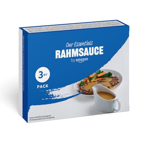 by Amazon Rahmsauce 3er-Pack, ergibt 3x250ml Sauce