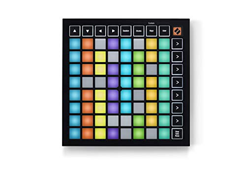 Novation Launchpad Mini [MK3] – Tragbarer USB/MIDI Grid-Controller mit 64 Pads, für die Performance mit Ableton Live und Logic Pro