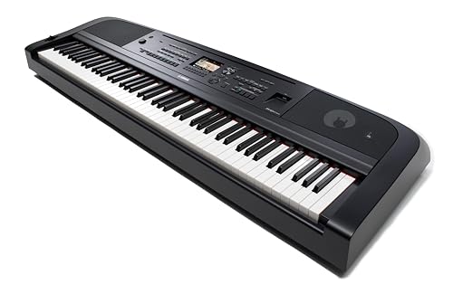 Yamaha DGX-670 - Tragbares Digitalpiano Mit 88 Gewichteten Tasten, Bluetooth Audio, CFX Piano Sound, 630 Instrumentenklängen - Schwarz