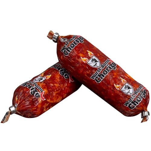 WURSTBARON® Chorizo Salami, extra scharfer Snack gewürzt mit 3 Mio. Scoville, pikante Chilli Würzung und leicht rauchiges Aroma, Made in Germany, 200g
