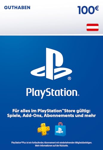 100€ PlayStation Store Guthaben für PlayStation Plus | PSN Österreichisches Konto [Code per Email]