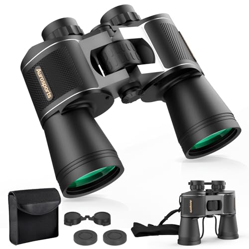 20x52 HD Fernglas Erwachsene Aurosports Fernglas für Erwachsene Jagd Vogelbeobachtungs Ferngläser mit FMC-Objektiven-Profi Feldstecher für Wandern Kreuzfahrt Reisen