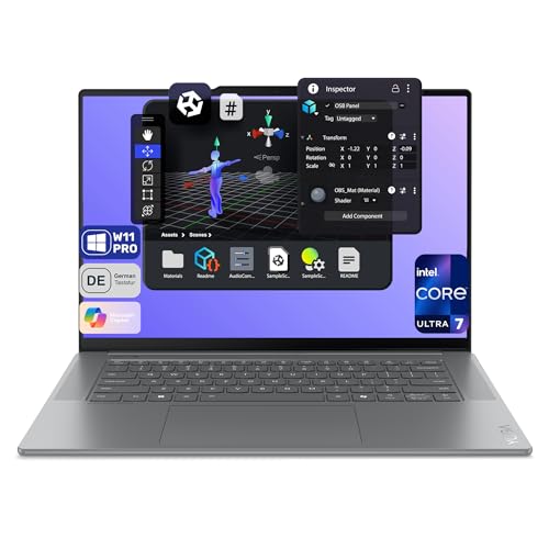 Lenovo Yoga Slim 7i Laptop, Intel Core Ultra 7-258V, 32 GB LPDDR5x RAM, 1 TB PCIe SSD, 15.3