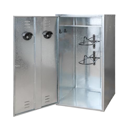 VOSS.farming Westernsattelschrank 75x75x150cm für 2 Westernsättel extra breit