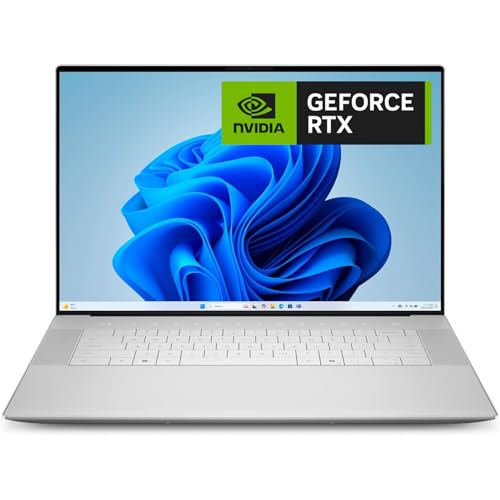 Dell 16 Premium Laptop DA16250-16.3 Inch 4K OLED Touchscreen 120Hz, Intel Core Ultra 9 285H, NVIDIA GeForce RTX 5070, 32GB RAM, 1TB SSD, Windows 11 Home, Studio Audio, German Keyboard, Platinum