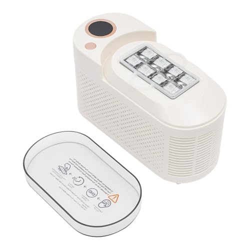 120-W-Kompakt-Eismaschine, Mini-Eisbereiter für die Arbeitsplatte, Tragbare Eismaschine, Geeignet Restaurants, Bars, Hotels, Campingplätze und Wohnmobile