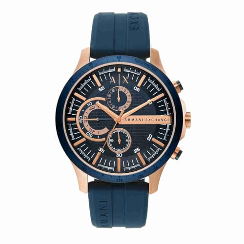 Armani Exchange Herren Quarz-Chronograph Uhr mit Armband AX2440