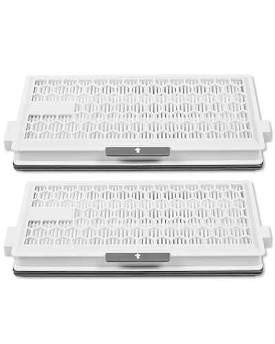 2 HEPA Airclean Plus 50 Filters für Miele Complete C3 Powerline, S8340 Staubsaugerfilter - Air Clean SF-HA 50 für Complete C2 C3 Compact C1 C2 - 2 Pack Staubsauger Ersatzteile Zubehör von KEEPOW