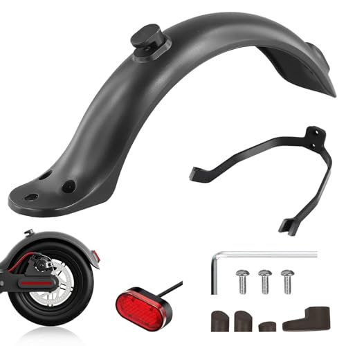 Hinterer Kotflügel Electric Scooter, E Scooter Schutzblech Hinten, Kompatibel für Xiaomi E Roller Mi M365 1S Pro Pro 2