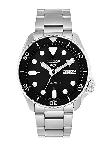 Seiko 5 Sports Herren-Uhr Edelstahl mit Metallband SRPD55K1