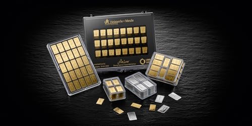 Generisch 1 Gramm Goldbarren Feingold 999,9 - Sammlerstück - Goldbarren für Sammler - Anlagegold - Unisex - Adult