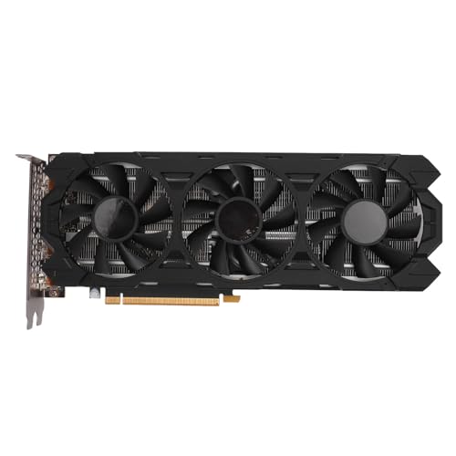 Yanmis GTX 1080 Ti Grafikkarte, 352 Bit 11 GB GDDR5X 1506/11000 MHz, PCI Express 3.0 Gaming-Grafikkarte, HDMI DP mit DREI Lüftern für Büro- und PC-Gaming