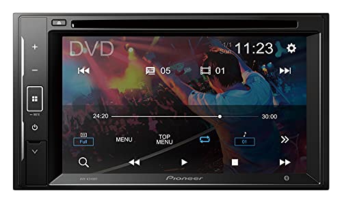 Pioneer AVH-A240BT 2-DIN-Multimedia Player, 6,2-Zoll ClearType-Touchscreen, Smartphone-Anbindung, USB, Bluetooth, 13-Band-Grafikequalizer