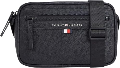 Tommy Hilfiger Herren Umhängetasche Essential Reporter Klein, Schwarz (Black), Einheitsgröße