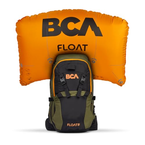 BCA Backcountry Access Float 25 Turbo Schneemobil-Rucksack – Grün – Airbag-Rucksack, Premium Lawinenrucksack für Sicherheit und Abenteuer, langlebiges Design, unverzichtbare Backcountry Ausrüstung,