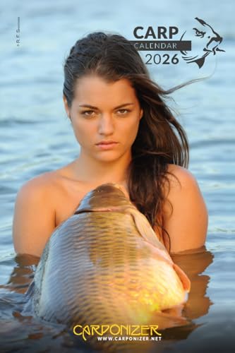 original Carponizer Karpfenkalender 2026 - Angelkalender - carp fishing calendar Wandkalender