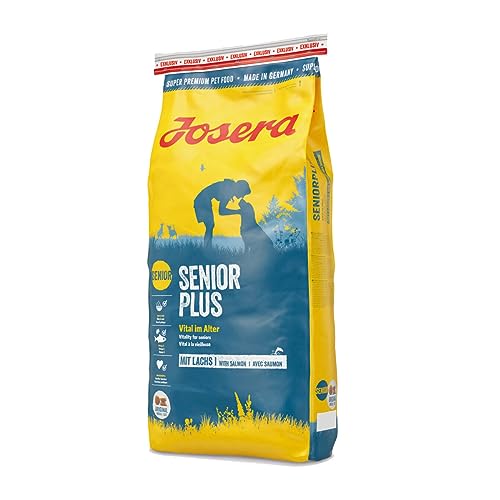 JOSERA SeniorPlus (1 x 12,5 kg) | Hundefutter für empfindliche Hunde | Super Premium Trockenfutter für ältere Hunde | 1er Pack