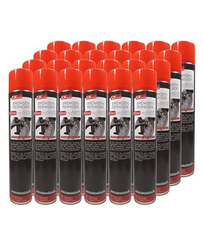 SDV Chemie Bremsenreiniger Spray 24x 850 ml Power Brake Cleaner 360° Ventil Teilereiniger