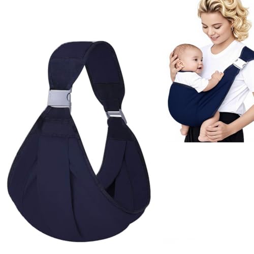 Babytrage Seitlich, Kindertrage, Tragetuch Baby Neugeboren, Toddler Carrier, Babytragetücher für Babys von 0 bis 48 Monaten, Kleinkinder bis 20kg, Hochwertige Materialien,Ergonomisches Design
