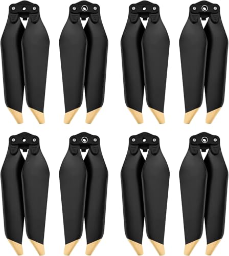 Craznick Propeller für DJI Mavic Pro/Mavic Pro Platinum Ersatzpropeller Blätter Schnellverschluss Rotorblätter Geräuscharme Flügel für DJI Mavic Pro/Mavic Pro Platinum Drohnenzubehör 8 Stück