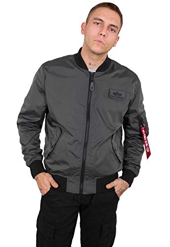 Alpha Industries MA-1 TTC Bomberjacke für Herren Greyblack