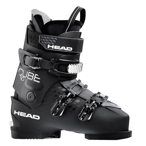 HEAD CUBE3 90 Skischuh Herren, Schwarz/Anthrazit, 27.5 (EU 42.5-43)