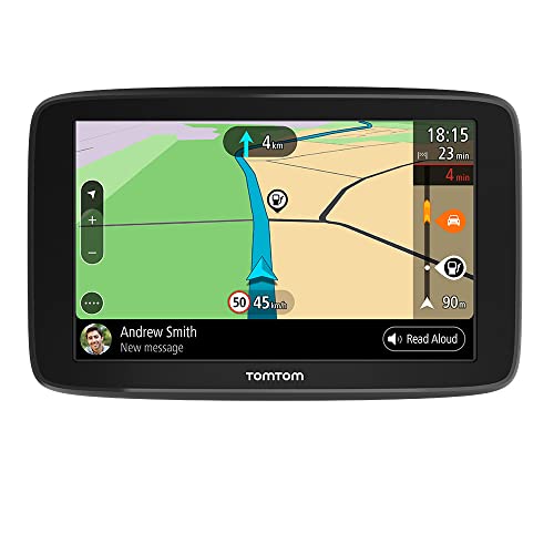 TomTom Navigationsgerät GO Basic (5 Zoll, Stauvermeidung dank TomTom Traffic, Karten-Updates Europa, Updates über WiFi) GO BASIC 5
