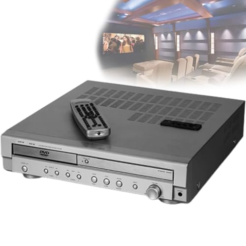 5.1 K Wireless Bluetooth Endstufe Home Audio Receiver mit Dual-Wave Radio Glasfaser Koaxialausgang CD DVD Player Fernbedienung für Enhanced Home Entertainment