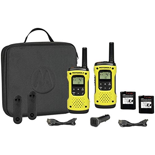 Motorola TLKR T92 H2O PMR Funkgerät (IP67, wetterfest, Reichweite bis zu 10 km), 2 Stück
