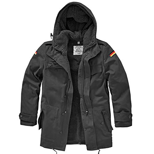 bw-online-shop Bundeswehr Parka mit Futter schwarz - 50