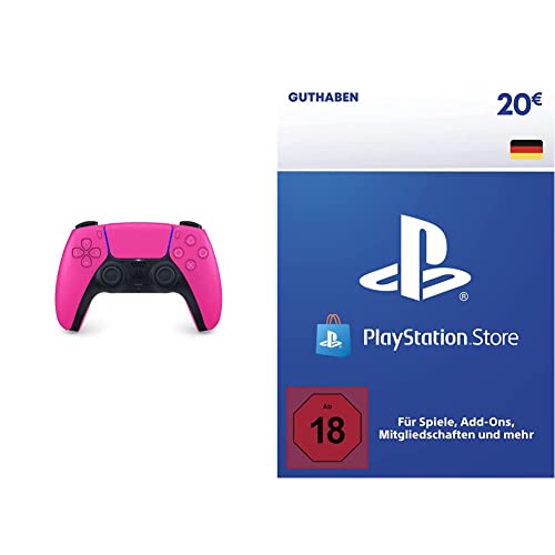 DualSense Wireless Controller Nova Pink [PlayStation 5] + PSN Guthaben | 20 EUR | deutsches Konto | PS5/PS4 Download Code