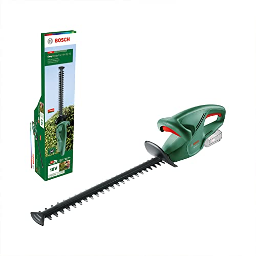 Bosch Akku-Heckenschere EasyHedgeCut 18V-52-13 (Ohne Akku; 18 Volt System; 52 cm Messerlänge; zum Trimmen Kleiner Hecken; im Karton)