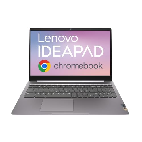 Lenovo IdeaPad 3 Chromebook Laptop | 15,6 Zoll Full HD Laptop | Intel Pentium Silver N6000 | 8 GB RAM | 128 GB eMMC | Chrome OS | Arctic Grey