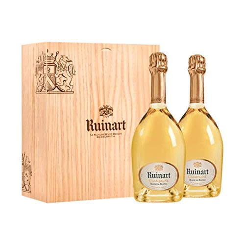 Ruinart Holzkiste Duo Blanc de Blancs - Champagner AOC - 2x75cl.