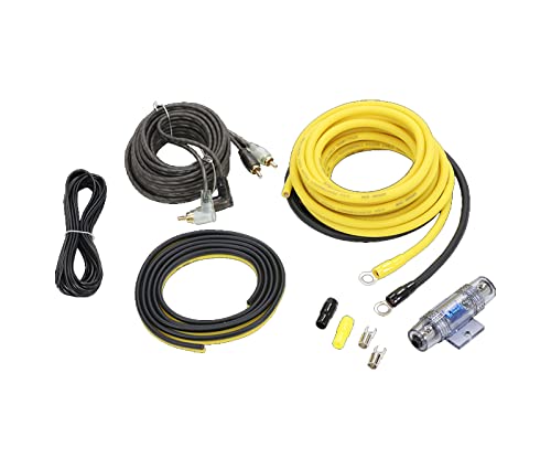 GROUND ZERO GZPK-10XLC-II 10mm² Carhifi Stromkabel-Set für Endstufe/Subwoofer