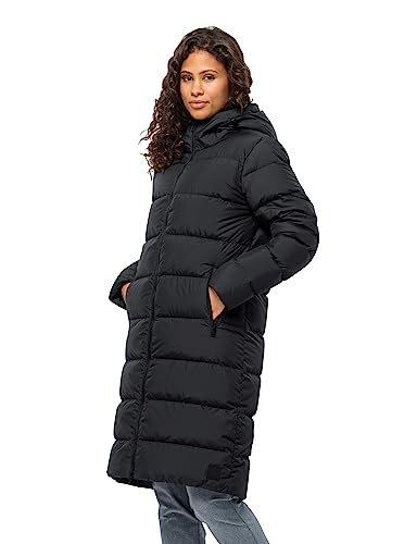 Jack Wolfskin Damen Frozen Palace Coat W Daunenparka, Schwarz, M EU