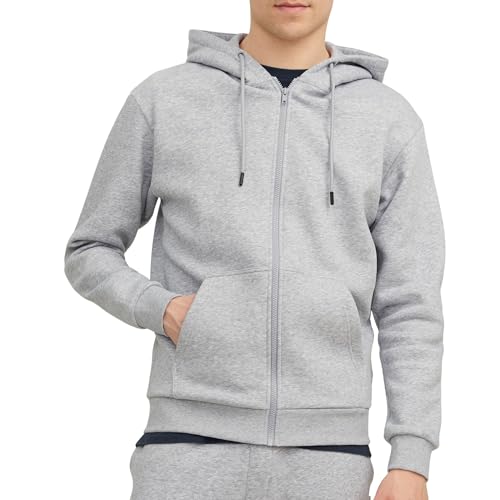 JACK & JONES Male Hoodie mit Reißverschluss Basic