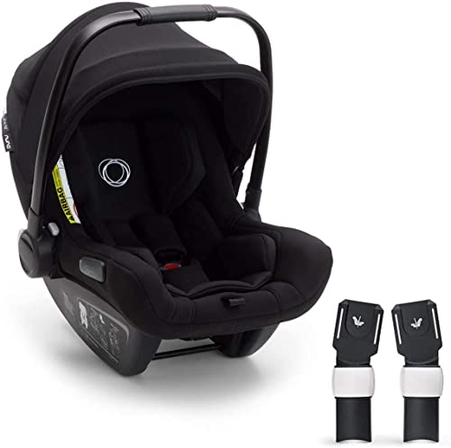 Bugaboo Turtle Air by Nuna (2020 version), komfortabler Kindersitz fürs Auto mit Bugaboo Fox Kinderwagen Adaptern und großem Sonnendach, ultra-leicht & sicher