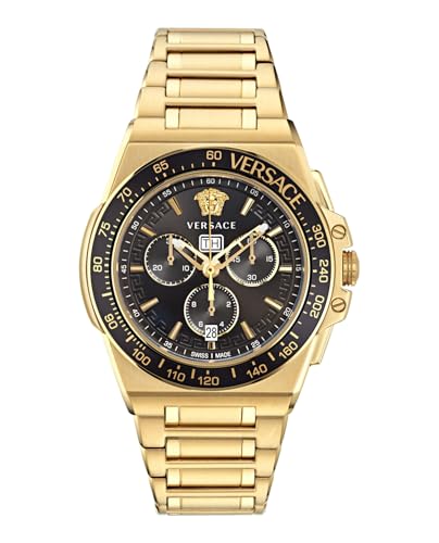 Versace Herren Chronograph Armbanduhr Greca Extreme Chrono