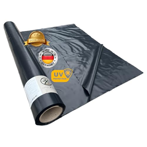 Generisch natureXpert – 2 x 25 m Universal-Abdeckfolie UV-beständig, Made in Germany für Garten, Haus und BAU