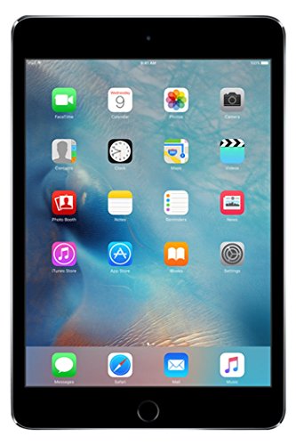 2015 Apple iPad Mini 4 (7.9-zoll, Wi-Fi + Cellular, 16GB) - Space Grau (Generalüberholt)