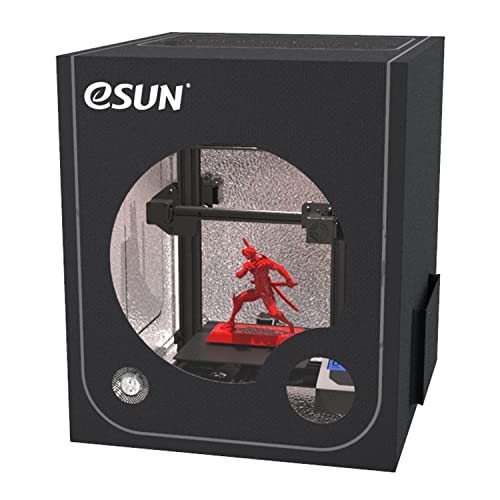 eSUN 3D Druckergehäuse, 3D Printer Enclosure Feuerfestes und Staubdichtes Zeit für Enter 3 / Enter 3 Pro/Ender 5 / CR 20, Konstanttemperaturschutzabdeckung Raum für 3D Druck, 650x720x760mm