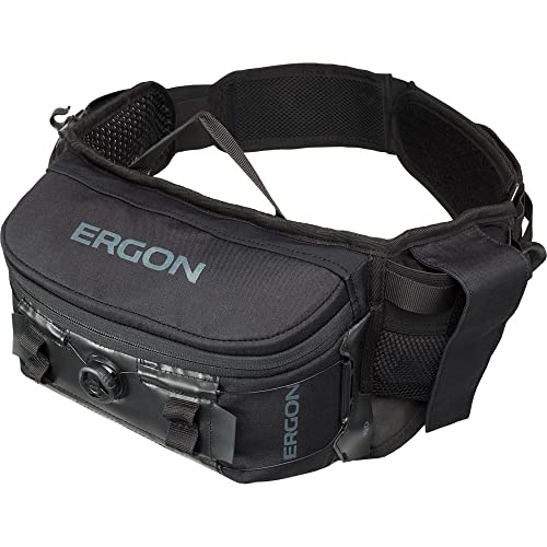 Ergon – BA Hip Pack Hüfttasche | für MTB, Enduro, Gravel Schwarz