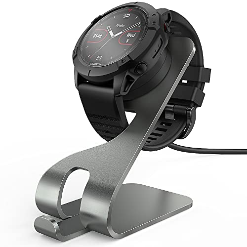 TUSITA Ladestation Kompatibel mit Garmin Uhr Fenix 8 7 7S 7X 6 6S 6X Pro 5 5S 5X Plus,Forerunner 970 570 945 165 55 45 245,Vivoactive 6 5 4 4S 3,Instinct, Ladegerät für Venu 4 3 2 2S,Approach S10 S60