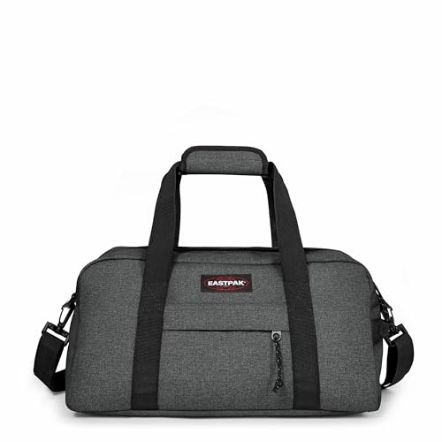 Eastpak COMPACT + Reisetasche, 23 x 44 x 21 cm, 24 L - Black Denim (Grau)