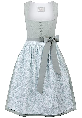 Stockerpoint Damen Dirndl Megan Kleid für besondere Anlässe, Salbei, 40