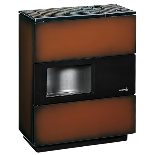oelofen OS mit Sichfenster (Vollemailliertes, braun schattiertes Gehaeuse * Abnehmbare Front * Gro)